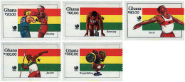 726528 HINGED GHANA 1988 24 JUEGOS OLIMPICOS VERANO SEUL 1988 - Ghana (1957-...)