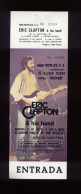 Eric Clapton - Donostia 1983   Concert Ticket New - Biglietti D'ingresso