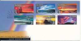 New Zealand FDC 29-7-1998 Scenic Issue Complete Set Of 6 With Cachet - FDC