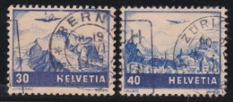 Suisse   .  Yvert  .     PA  42/43     .        O        .    Oblitéré - Used Stamps