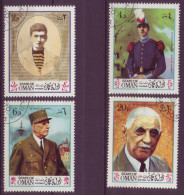 Asie - Oman - Charles De Gaulle - 4 Timbres Différents - 6701 - Oman