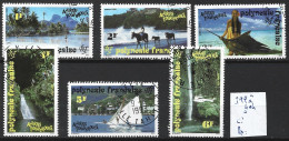 POLYNESIE FRANCAISE 399 à 403 Oblitérés Côte 1.40 € - Used Stamps