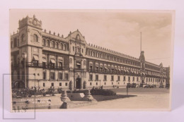 Real Photo Postcard Mexico Palacio Nacional - Unknown Publisher - Uncirculated - 13,6 X 8,6 Cm - México