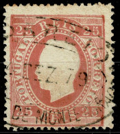Portugal, 1879, # 40, Sobral De Monte Agraço, Used - Oblitérés