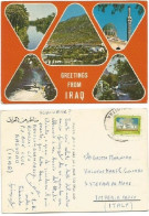 Iraq Irak - Greetings Pcard 5 Views - Used To Italy - Iraq