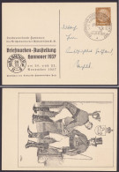 PP122 C62, O, "Ausstellung Hannover", 1937, Pass. SSt. - Private Postwaardestukken