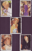 Afrique - Sao Tome E Principe - 1997 - Lady Di - 5 Timbres Différents - 6707 - São Tomé Und Príncipe