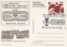 Poland Postmark D83.07.18 BIALYSTOK.01: Sport Assembly Of Olympic Committee Activists (analogous) - Stamped Stationery