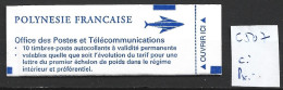 POLYNESIE FRANCAISE CARNET C 507 Côte 12.50 € - Postzegelboekjes