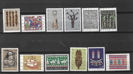 Greece 1966 MNH Greek Popular Art Sg 103/34 - Unused Stamps
