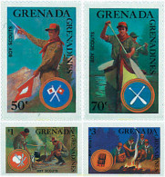 726532 HINGED GRANADA GRANADINAS 1988 16 JAMBOREE MUNDIAL EN AUSTRALIA - Grenade (1974-...)