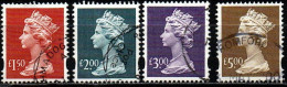 Großbritannien 1999 - Mi.Nr. 1793 - 1796 - Gestempelt Used - Machin - Machin-Ausgaben