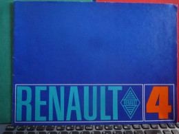 RENAULT 4  Sale  Brochure CATALOGUE Prospektus  Original FLAMAND/DUTCH  28p 23x31 Belgique Luxembourg - Publicités