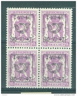 BELGIE - OBP Nr PRE 555 (blok Van 4) - TYPO Preo's/Precancels - MNH** - Typografisch 1936-51 (Klein Staatswapen)