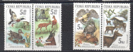 Republique Tcheque 2000- Wildlife Protection Through History  Set (4v) - Nuovi