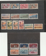 COTE  DES  SOMALIS  1947  Y. T. N° 264  à  282  Complet  NEUF**   Frais De Gestion Compris - Used Stamps