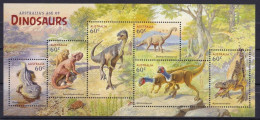 Australia 2013 Age Of Dinosaurs  Minisheet MNH - Nuovi