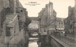 FRANCE - Quimper - Tourelles Et Vieilles Maisons Sur Le Steir - Vue Panoramique - Carte Postale Ancienne - Quimper