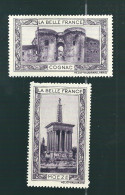 W483 - VIGNETTE BELLE FRANCE - MOEZE - COGNAC - Tourisme (Vignettes)