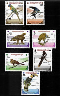 Kampuchea 1983 MNH Birds Sg 461/7 - Kampuchea