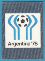 K-1190 * Panini, 1978 - "Jean's Fussball / Football Stickers" WC Argentina '78 & Europa Cup 1/48 - World Cup Logo - Other & Unclassified