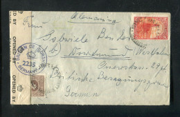 "ARGENTINIEN" 1947, Brief Mit "ZENSUR" (BRITISH CENSORSHIP GERMANY) Nach Dortmund (B0019) - Covers & Documents