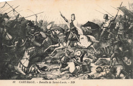 TUNISIE - Carthage - Bataille De Saint Louis - N D - Une Bataille Au Champ De Guerre - Carte Postale Ancienne - Tunisia