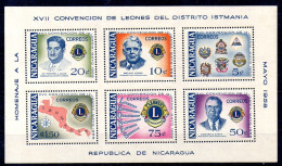 Nicaragua Hoja Bloque Nº Yvert 87 ** - Nicaragua