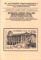 Motivliste Europa (west) 1996 - Motivkataloge