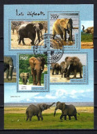 Animaux Eléphants Togo 2014 (247) Yvert N° 4114 à 4117 Oblitérés Used - Elefantes