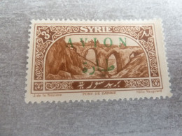 Syrie - Pont De Daphné - Surcharge Avion - 3pi - Yt Pa 27 (163) - Brun - Neuf - Année 1925 - - Posta Aerea