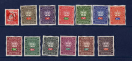 Liechtenstein -(1935-69) - Timbres De Service - Neufs** - MNH - Dienstmarken