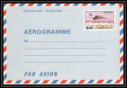 0473 France Entier Postal Stationery Aérogramme N°1004 Concorde - Aerogrammi