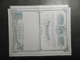 Voktoria Katenbreif 1 Penny Blau-1 Ecke Fehlt */ungebraucht-selten - Lettres & Documents
