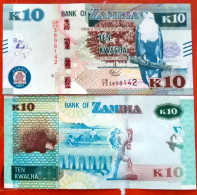 Zambia 10 Kwacha Unc - Sambia