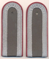 Shoulder Straps. Epaulettes. Schulterklappen Schultergurte. D.D.R.Unteroffizier."S.T.A.S.I'' (Staatssicherheit) - Patches