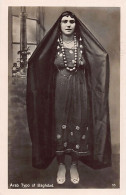 Iraq - Arab Woman Type Of Baghdad - REAL PHOTO - Publ. Boesinger & Co. 18 - Irak