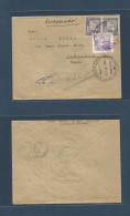 BOLIVIA. 1940. La Paz - Canada, Hamilton (6 March) Registered Multifkd Env. Via USA. - Bolivia