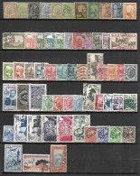 C156  Tunisie Période Coloniale Lot De 60 Timbres N+ Ou Oblitérés BEG - Other & Unclassified