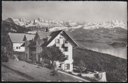 Schweiz - 3625 Heiligenschwendi - Hotel - Pension Haltenegg - Nice Stamp 1958 - Heiligenschwendi