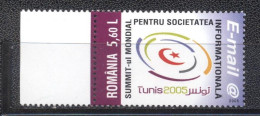 Romania 2005-World Summit On The Information Society Set (1v) - Ongebruikt