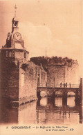 FRANCE - Concarneau - Vue Sur Le Beffroi De La Ville Close Et Le Pont Levis - N D - Carte Postale Ancienne - Concarneau