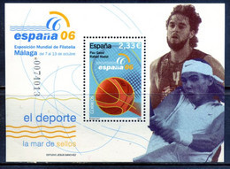 Spain 2006 España / Tennis Basketball Rafael Nadal Pau Gasol MNH Tenis Baloncesto / Mp07  5-39 - Tennis