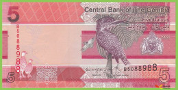 Voyo GAMBIA 5 Dalasis 2020 P37b B235b B UNC - Gambia