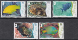 2017 British Virgin Islands  Fish Life  Complete Set Of 5 MNH - Iles Vièrges Britanniques