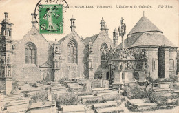 FRANCE - Guimiliau (Finistère) - Vue Générale De L'église Et Le Calvaire - N D Phot - Carte Postale Ancienne - Guimiliau