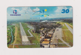 BRASIL -  Airports Inductive  Phonecard - Brésil