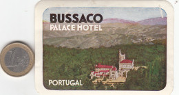 ETIQUETA - STICKER - LUGGAGE LABEL  PORTUGAL HOTEL PALACE EN BUSSACO - Etiketten Van Hotels