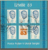 TÜRKEI  Block 23, Gestempelt, Nationale Briefmarkenausstellung IZMIR ’83, 1983 - Blocchi & Foglietti