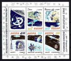 POLEN BLOCK 80 POSTFRISCH(MINT) WELTRAUMFORSCHUNG 1979 - Blocs & Feuillets